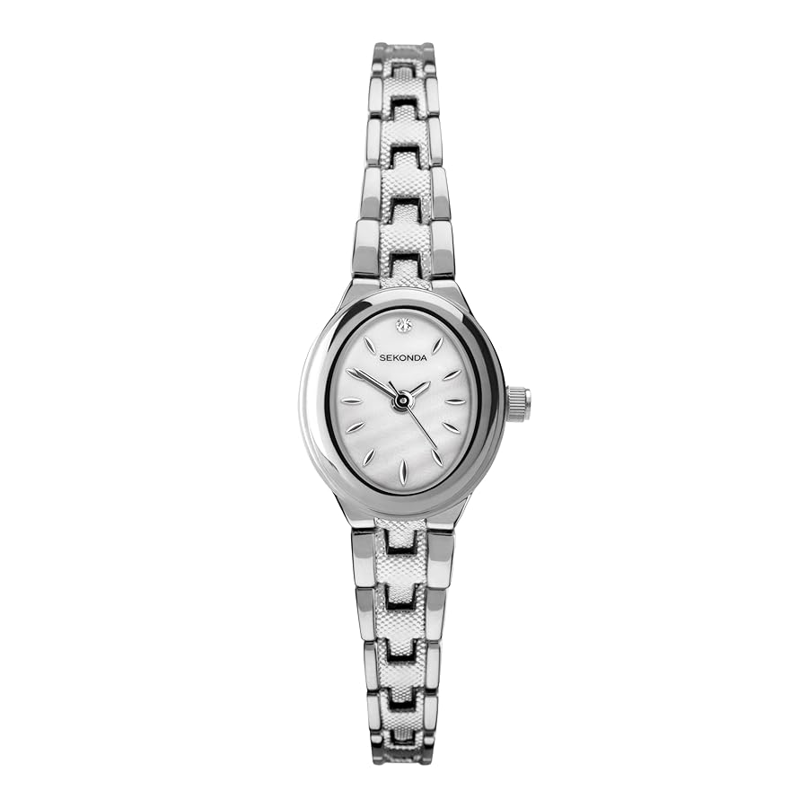 【新品】【英国ブランド】SEKONDA レディース 腕時計 クォーツ シルバー Amazon | Sekonda レディースアナログクォーツ腕時計 シルバー